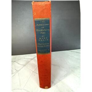 1948 Hardcover Edition of The Adventures of Huckelberry Finn Popular Edition